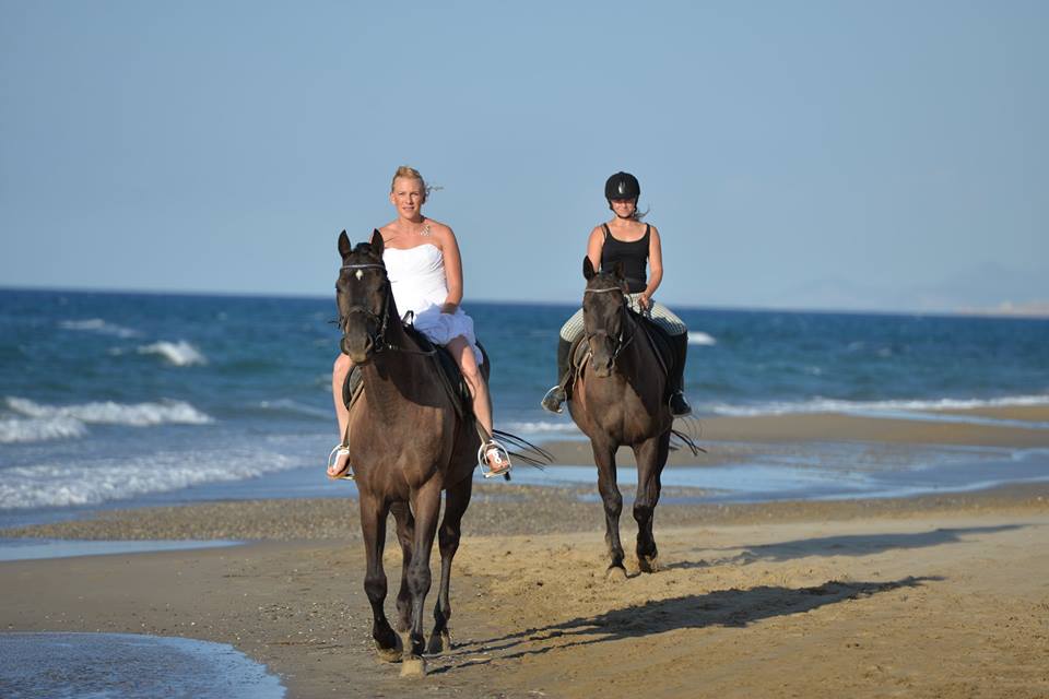 Veronika and Harald beachwedding nearby Rethymnon