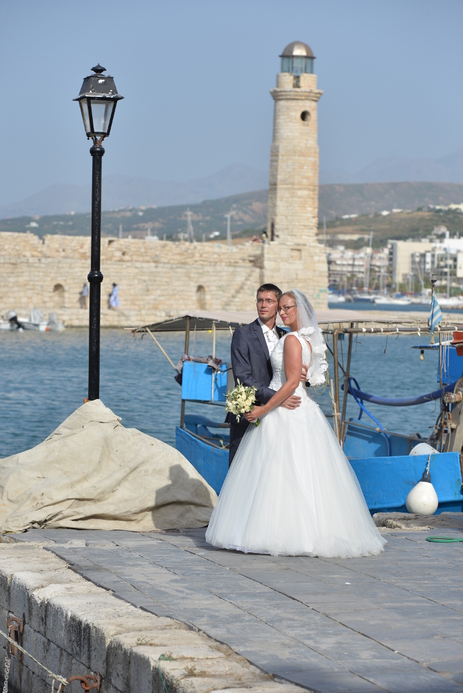 Anja Steffen Hafen Hochzeit Kreta