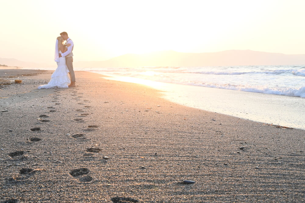 Hochzeit am Strand von Kreta - Evelyn und Anton